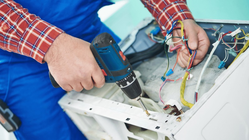 Serdivan Profilo Profilo çamaşır makinesi kart tamiri – Su almama arızası orijinal parça ile giderildi. - Teknik servis örneği